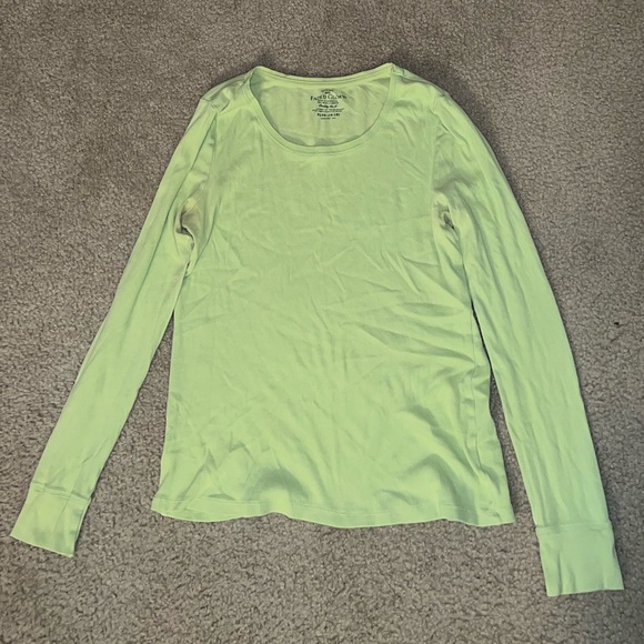 faded glory green long sleeve shirt size XL - Picture 3 of 5